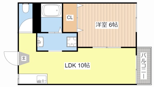 ビラコートの物件間取画像